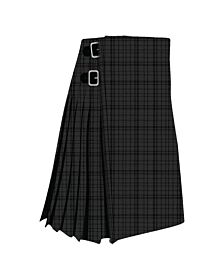 Black Shadow Tartan Kilt