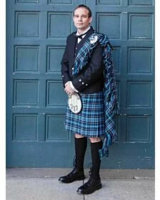 Clark Tartan Scottish Wedding Complete Kilt Outfit