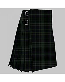 Clergy Green Modern Tartan Kilt