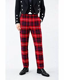Custom Made Beautiful Muir Modern Tartan Trouser