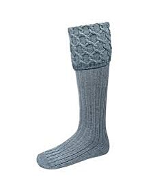 Grey Scottish Kilt Hose 