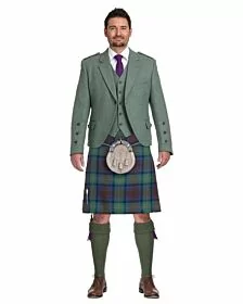 Isle Of Sky Tartan Kilt Complete Outfit