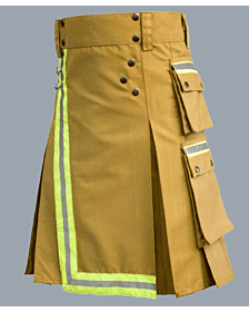 Khaki firefighter hybrid kilt 