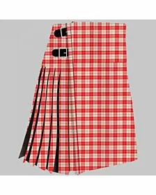 Lewis Red Tartan Kilt