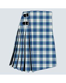 Clan Longiddry Elidon Blue Tartan Kilt