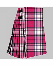 MacKellar Raspberry Tartan Kilt