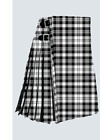 Clan Scott Black And White Modern Tartan Kilt
