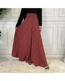 Royal Stewart Tartan Beautiful Women Long Skirt