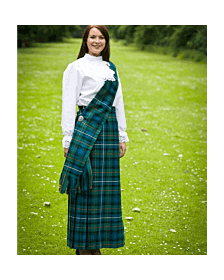 Beautiful Tartan Skirt Outfit
