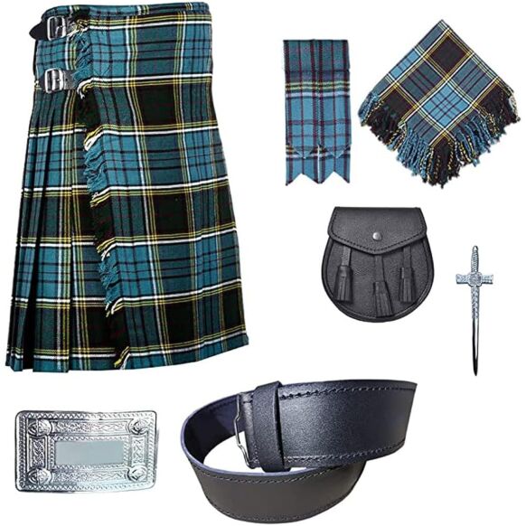 Anderson Tartan With Accessories Set
