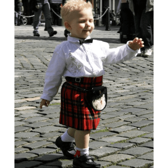 Royal Stewart baby tartan kilt