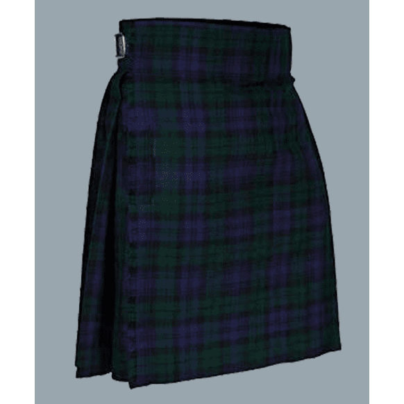 Black Watch Tartan Kilt For Women