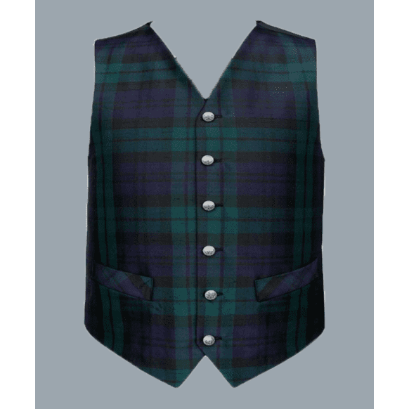 Blackwatch Tartan Vest