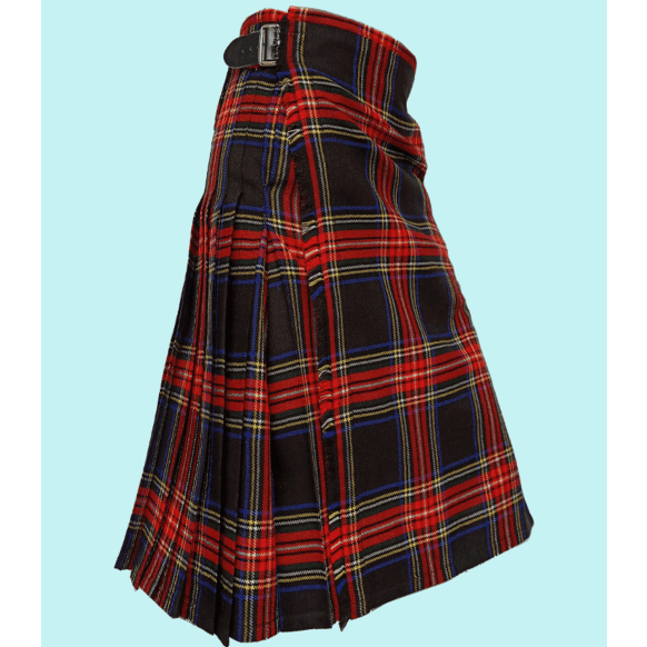 Black Stewart Tartan Kilt
