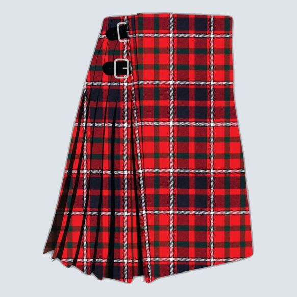 Clan Cameron Of Lochiel Modern Tartan Kilt