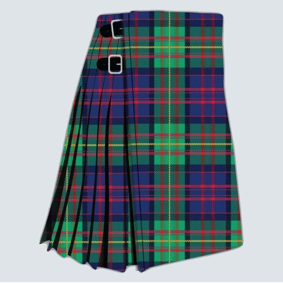 Clan Carnegie Mellow Tartan Kilt