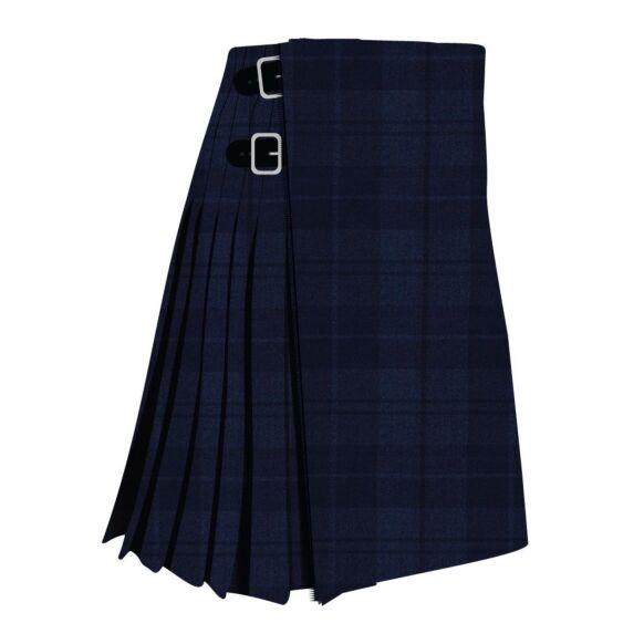 Clan Douglas Dark Navy Tartan Kilt