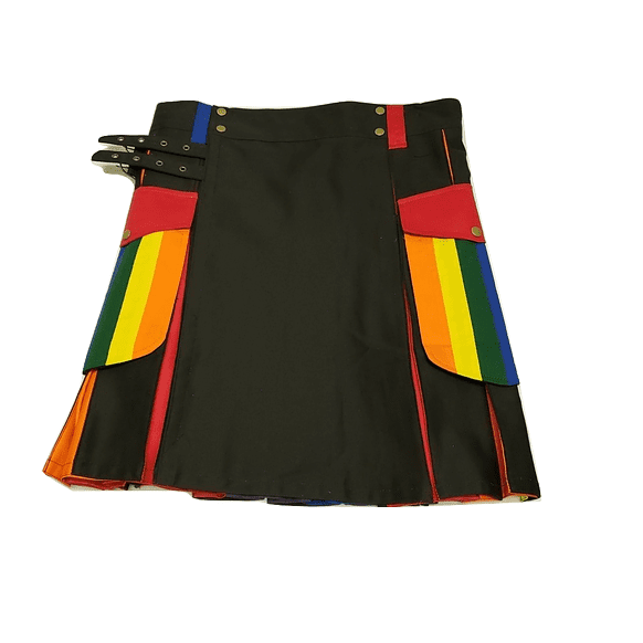 Rainbow Utility Mini Pride Kilt For Women