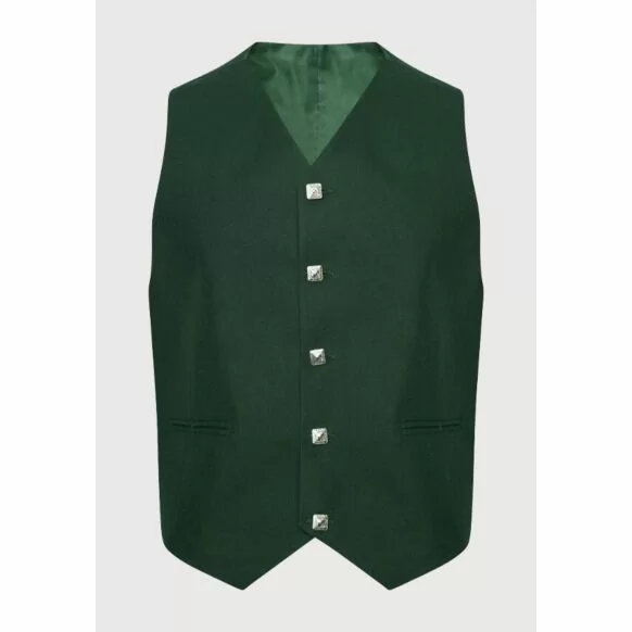 Green Tweed Kilt Argyle Jacket And Vest