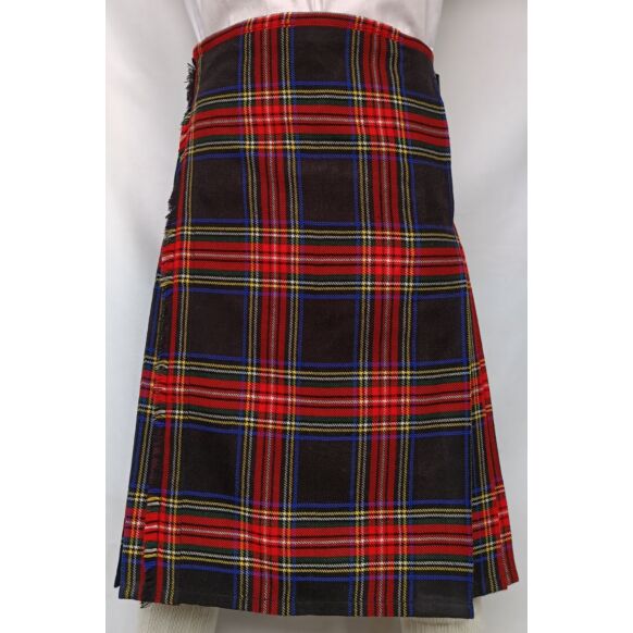 Black Stewart Tartan Kilt