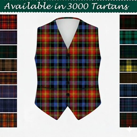 LGBT Pride Beautiful Tartan Vest