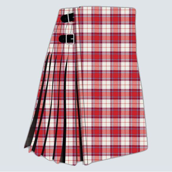 Clan Longinddry Red Tartan Kilt