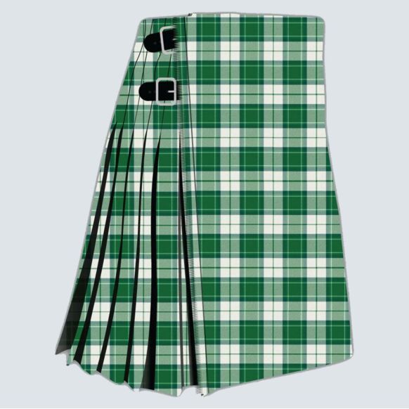 Clan Longiddry Green Tartan Kilt