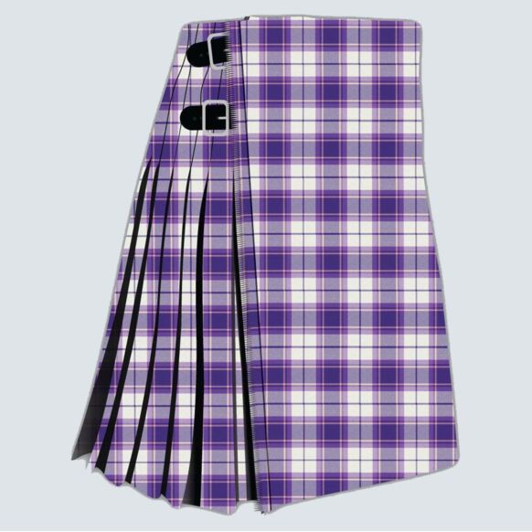 Clan Longinddry Lavender Tartan Kilt