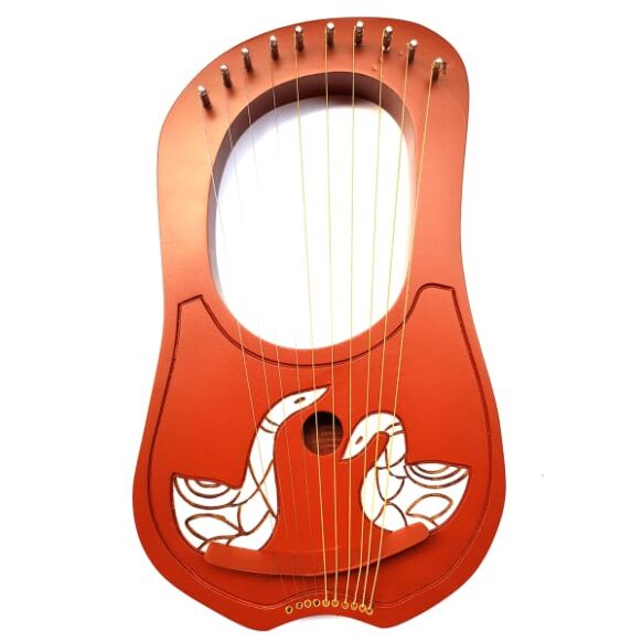 New Dock Design 10 Strings Lyre Harp