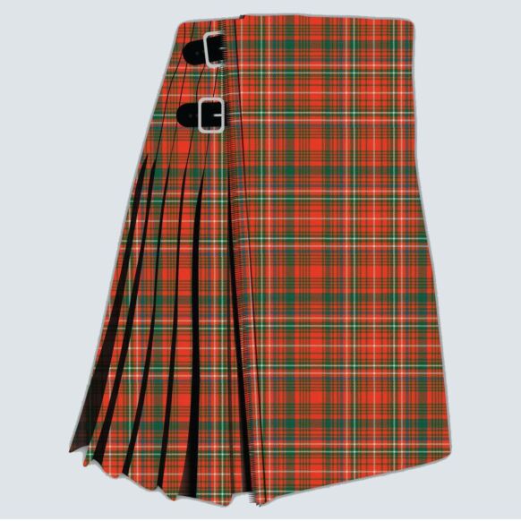 Clan MacDonald OF Staffa Ancient Tartan Kilt