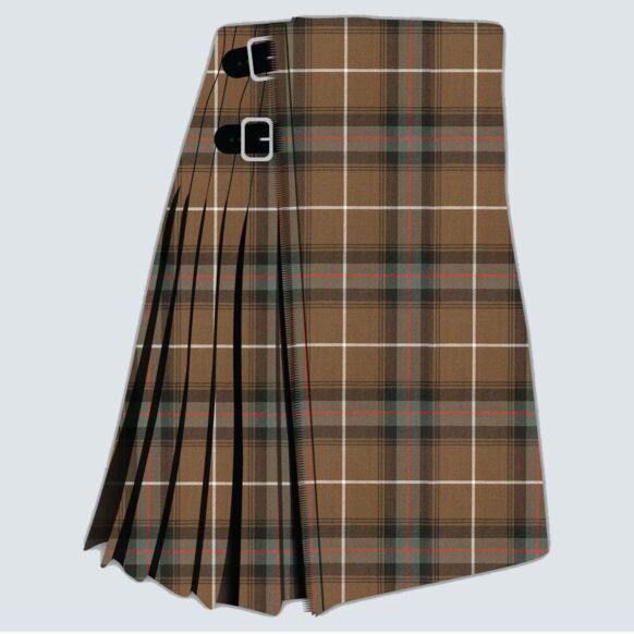 Clan MacDonald OF The Isles Hunting Weathered Tartan Kilt
