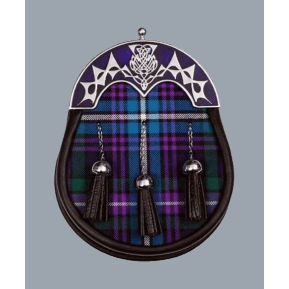 Pride of scotland tartan kilt sporran