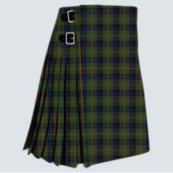 Clan Ried Green Tartan Kilt