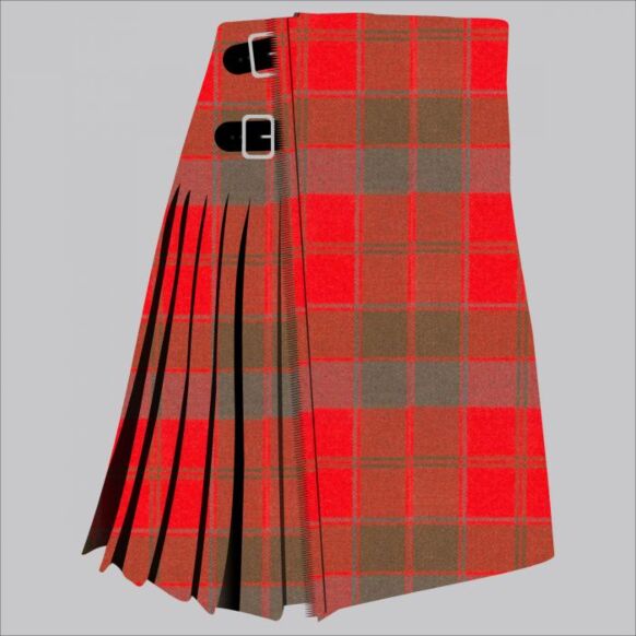 Robertson Red Weathered Tartan Kilt