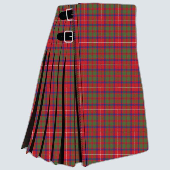 Clan Shaw Red Modern Tartan Kilt