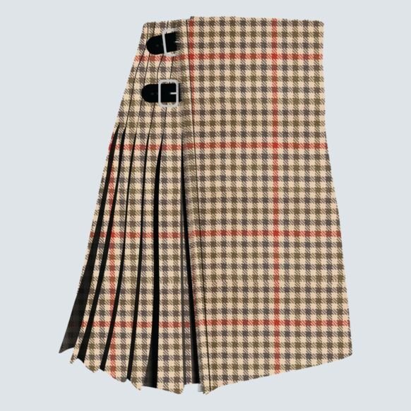 Clan St Abbs Estate Check Tartan Kilt