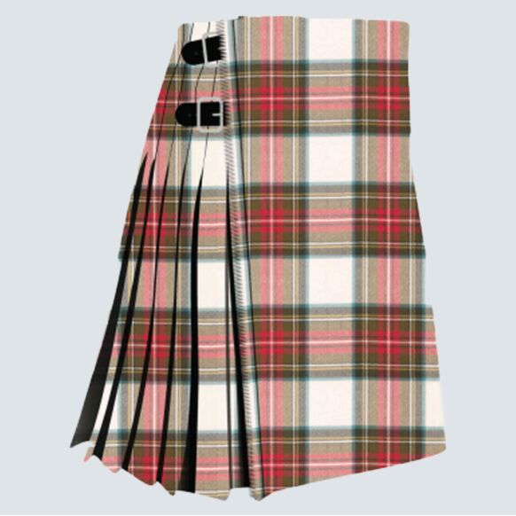 Clan Stewart Dress Weathered Tartan Kilt
