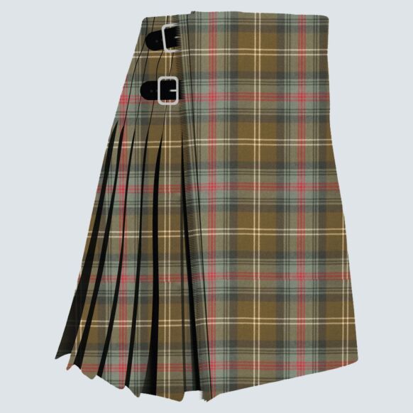 Clan Sutherland Old Weathered Tartan Kilt