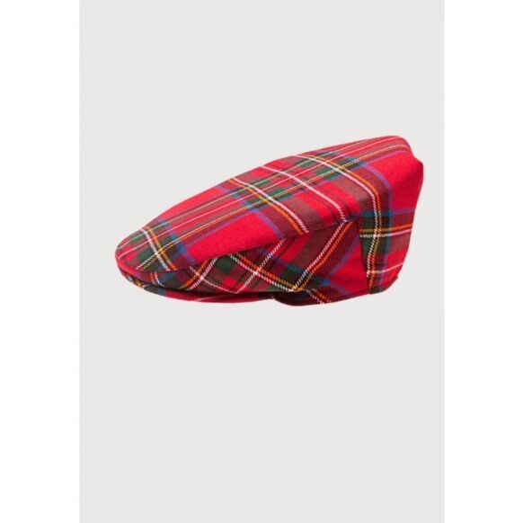 tartan flat cap
