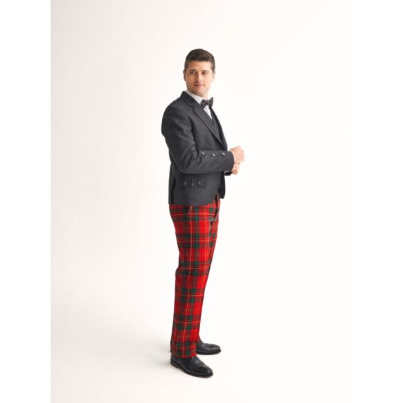 Tweed Jacket Tartan Trews Outfit