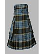 Anderson tartan utility kilt with pockets