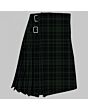 Clergy Green Modern Tartan Kilt