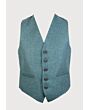 New Mens green tweed Argyle Jacket and vest