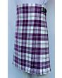 Erskine Dress Purple And White Tartan Kilt