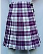 Erskine Dress Purple And White Tartan Kilt