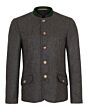 Dark Grey Loden Trachten Jacket Oktoberfest Tyrol German Bavarian Jacket