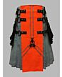 modern design canvas utility kilt