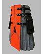 modern design canvas utility kilt