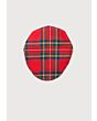 tartan flat cap