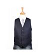 Dark Grey Beautiful Argyle Jacket And Vest